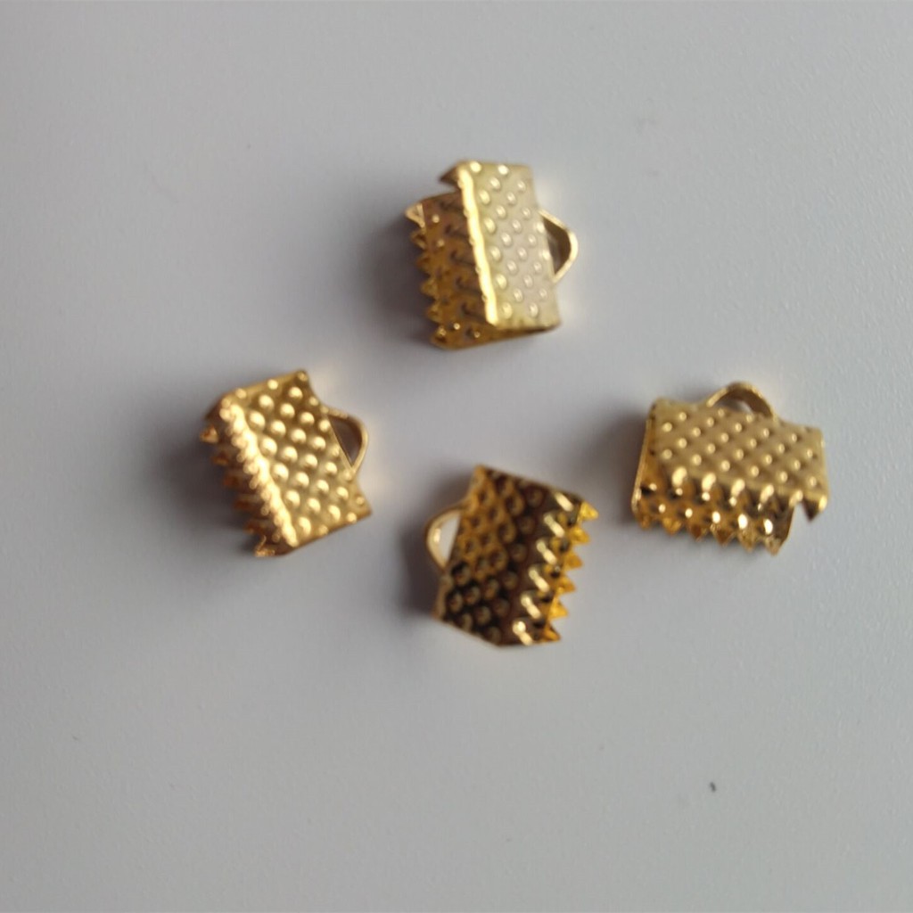 Set 50 Đầu Nối Dây Da Bằng Kim Loại