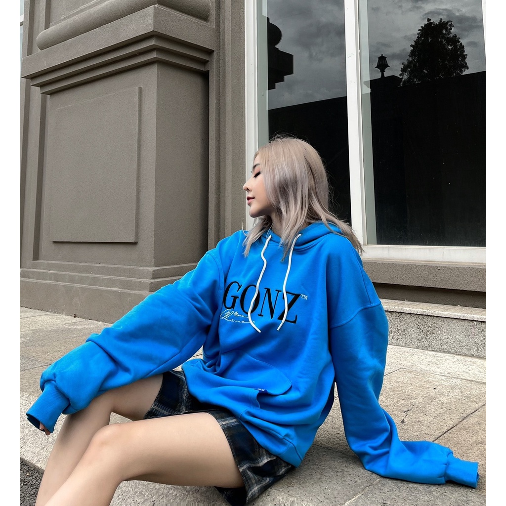 Áo Hoodies Nỉ Mùa Đông Form Rộng - Hoodies 01 Màu Xanh Da Trời | BigBuy360 - bigbuy360.vn