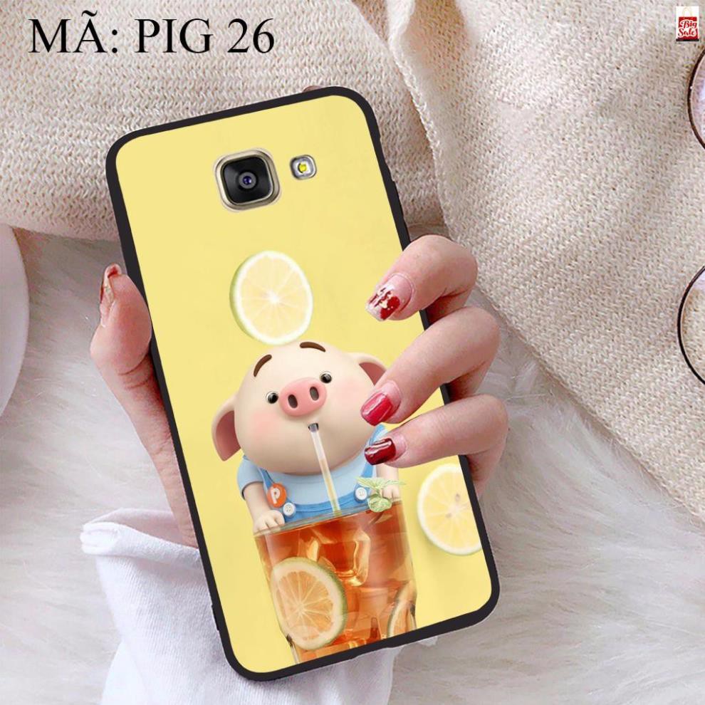 Ốp lưng Samsung A5 2016 viền dẻo TPU BST Heo Con cute