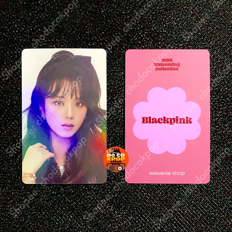Thẻ Ảnh BLACKPINK WC 2022 Welcoming Collection Weverse
