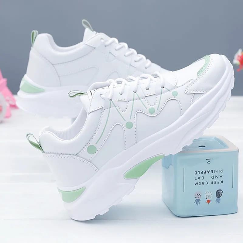 💘 Giày thể thao phong cách Hàn Quốc thời trang cho nữ 💘 thoáng khí thiết kế mới