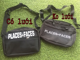 Túi mini PLACES FACES màu đen