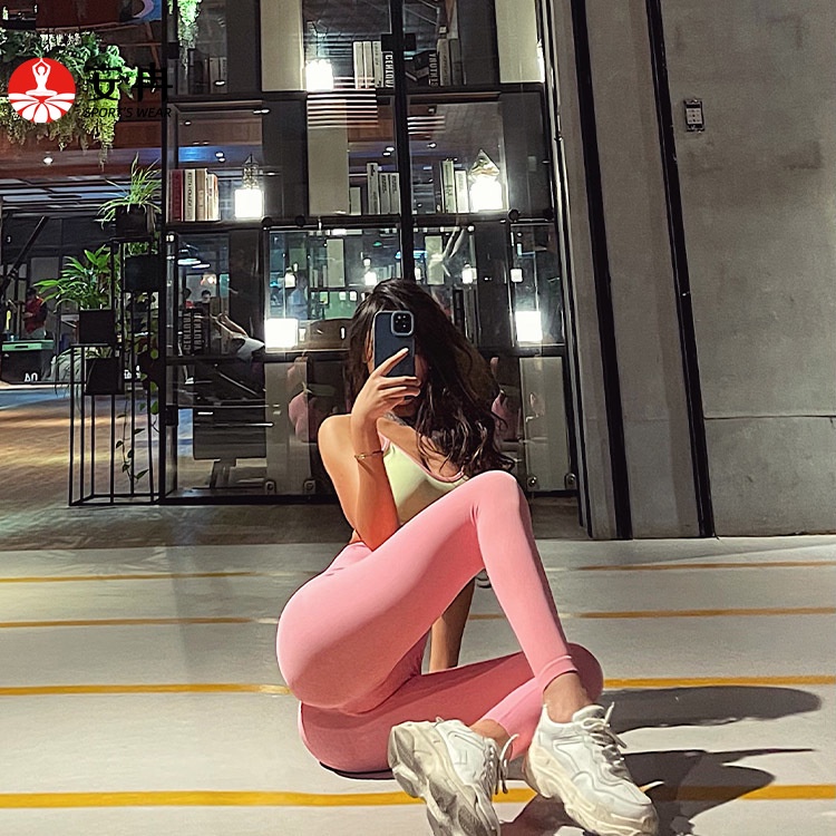 Quần legging Anran lưng cao phong cách năng động thời trang cho nữ