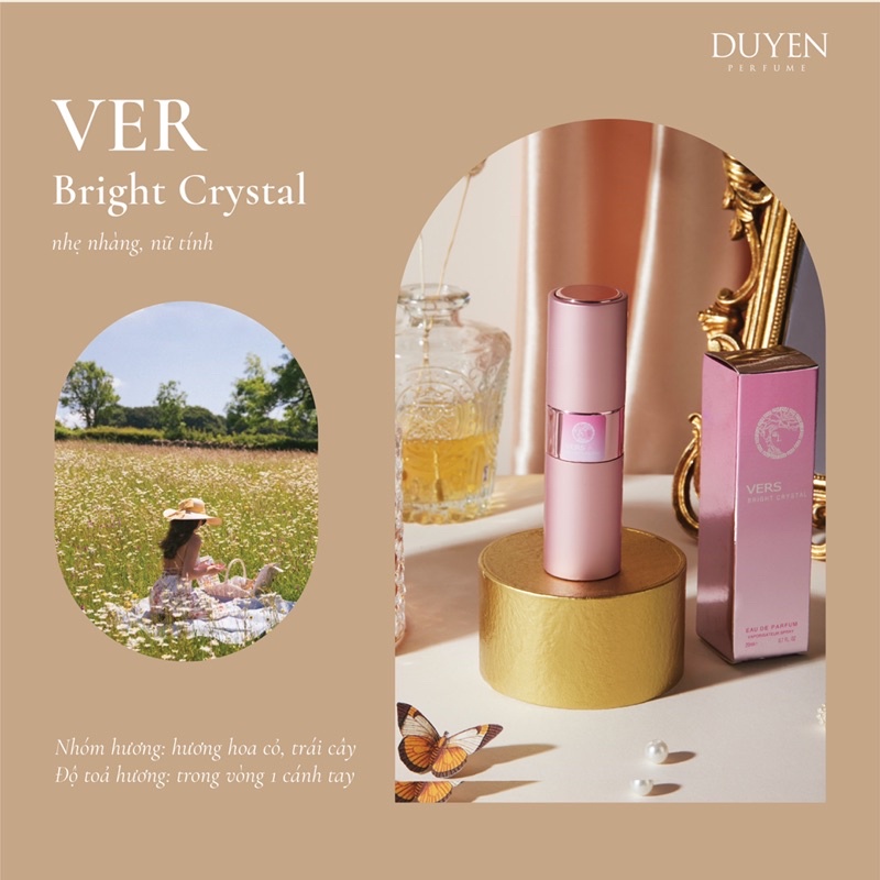 Nước Hoa mini 20ml VER BRIGHT CRYSTAL