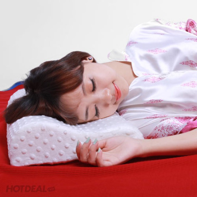 gối cao su thiên nhiên chống mỏi cổ và chống ngáy ngủ cực tốt