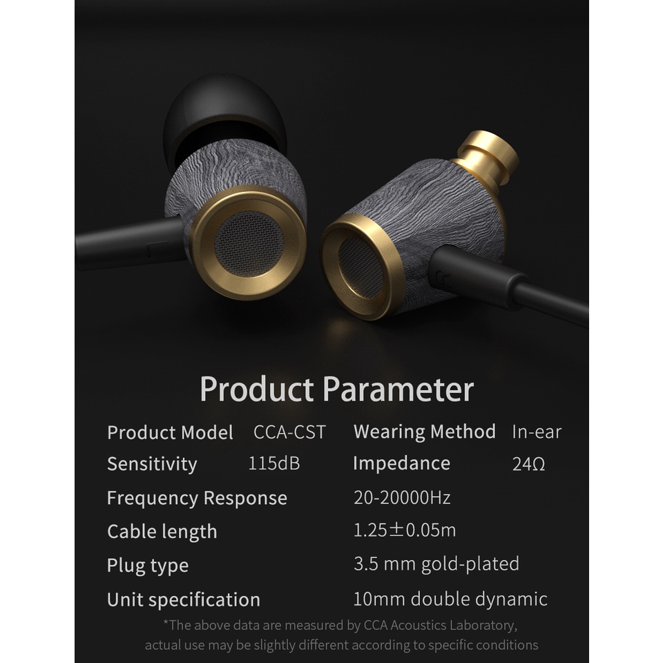 Tai nghe nhét tai từ tính KZ CCA CST 10mm Zsn PRO ZSX ASX ZAX C12 C10 PRO