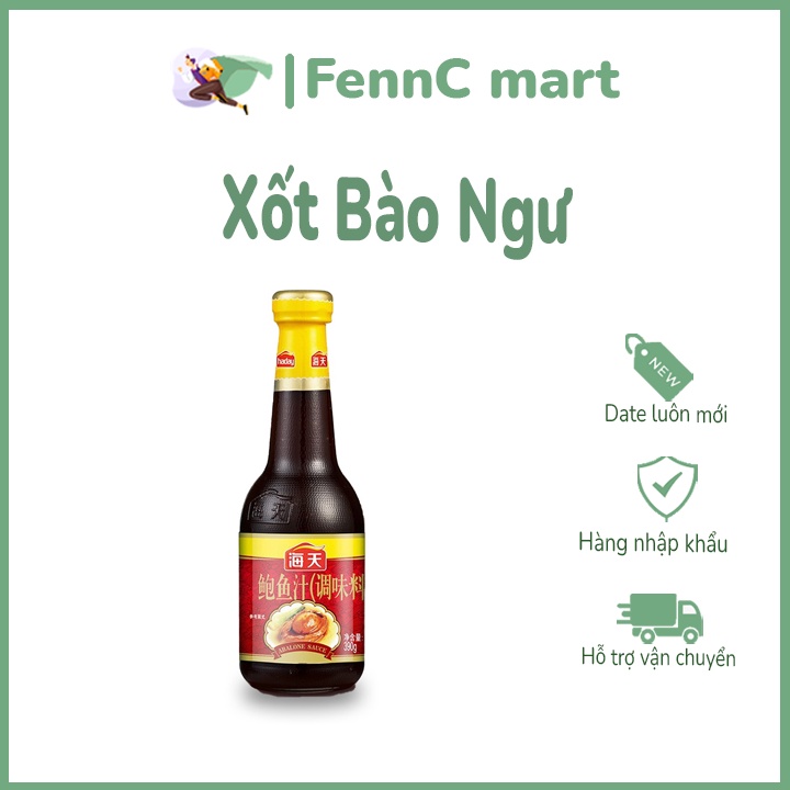 Xốt Bào Ngư sốt bào ngư hảo hạng Haday Hải Thiên 390G FENNC