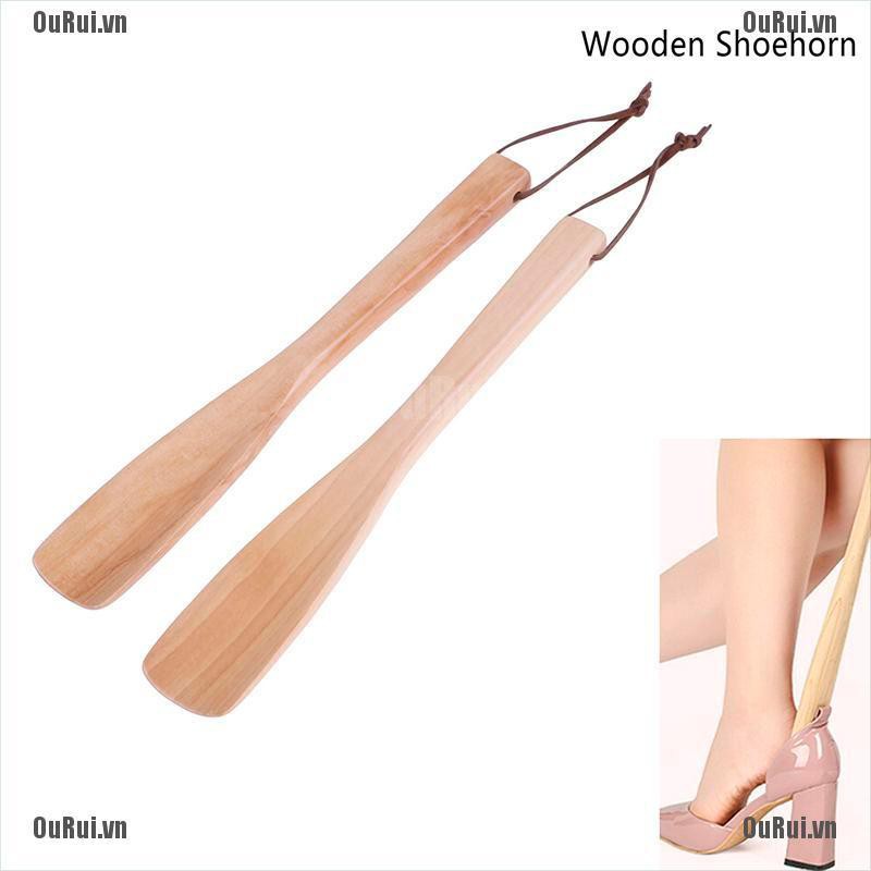 Dụng Cụ Hỗ Trợ Mang Giày Bằng Gỗ Chất Lượng Cao