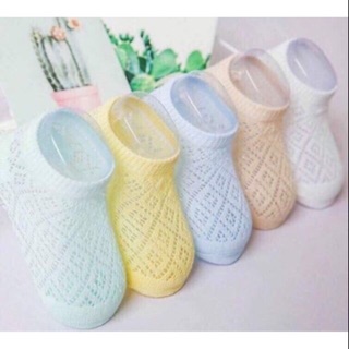 Combo 10 set (set 5 đôi) tất lưới cho bé
