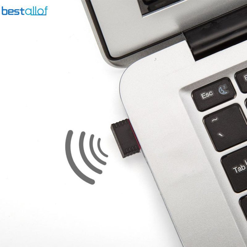 Usb Thu Phát Wifi Tốc Độ Cao 150mbps USB WIFI thu wifi cho máy tính bàn, laptop - Bảo hành Chính hãng 24 tháng BEST