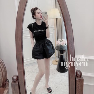 Áo thun nữ kiểu tanktop in logo Botega Veneta