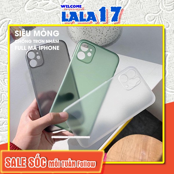 Ốp Lưng iphone siêu mỏng Chống Vân Tay Lụa/giấy nhám 6/6plus/6s/6splus/7/7plus/8/8plus/x/xs/11/12/13/pro/max/plus/promax