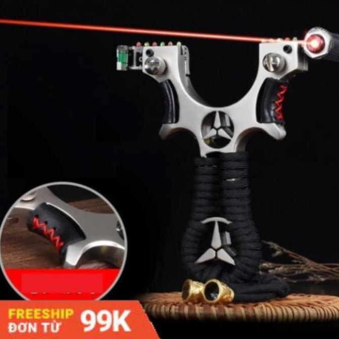 Ná cao su Mẹc - Kèm tia Laze định hướng tốt bắn chuẩn - Tặng kèm dây thun precise chính hãng