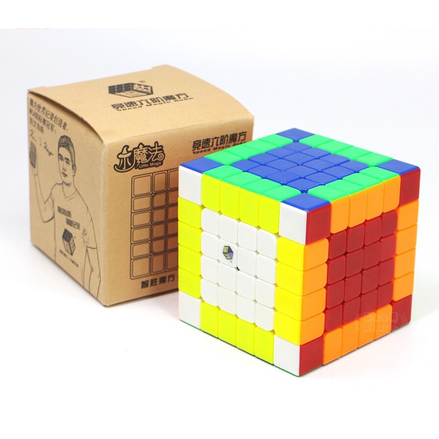 [Hàng Chính Hãng] Rubik 6x6 YuXin Little Magic 6x6x6 M Có Nam Châm