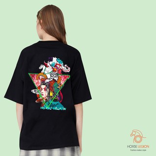 Áo thun nữ in hình nữ tướng   | áo thun local brand horse legion