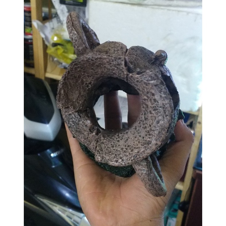 Tiểu cảnh thùng đắm dùng trang trí cho hồ cá, hồ thủy sinh KÍCH THƯỚC C15 X R12 X D15 CM