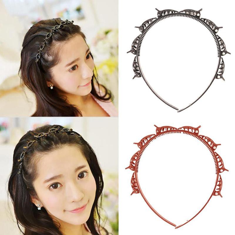 Kẹp tóc kiểu tóc hai mái