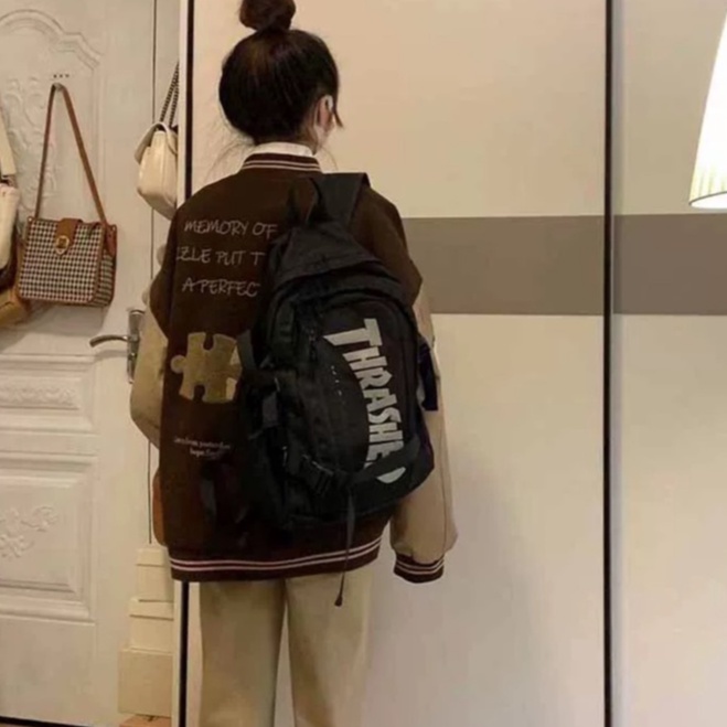 Áo Khoác Bomber Nhung Tăm Chữ A - Bomber Unisex - Titto Closet