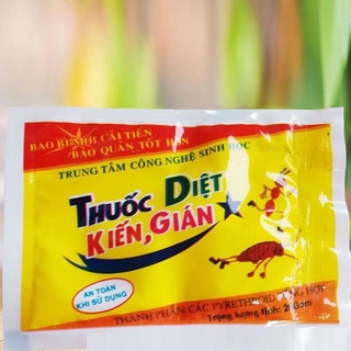 Thuốc diệt kiến gián Hanpet sinh học dạng bột rắc - gói 20gr 5k/1gói