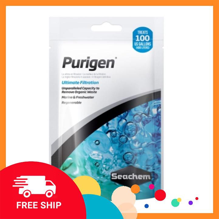 Seachem Purigen - Vật liệu lọc cao cấp cho hồ cá cảnh.