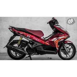 [D4B-Tem chuẩn xịn] Tem trùm xe Air blade 2014 Shark