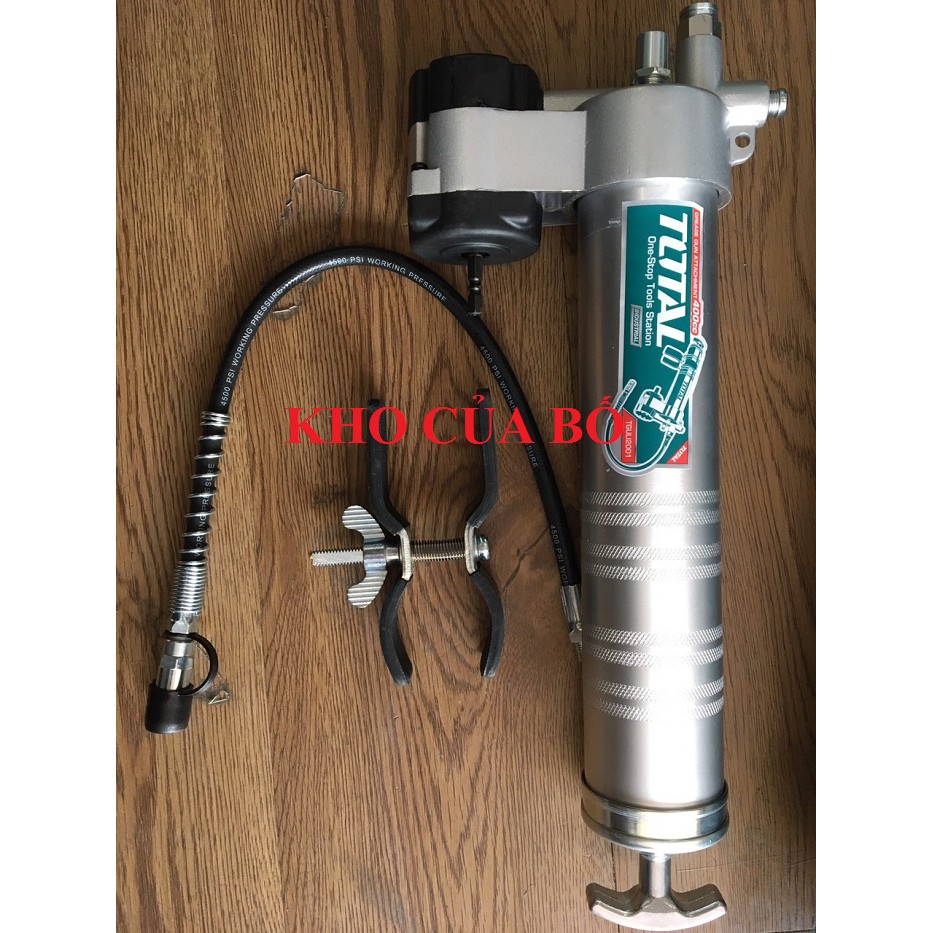 TGULI2001 Thân dụng cụ bơm mỡ dùng máy khoan pin và điện 400cc Total