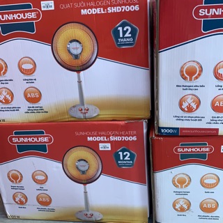 Quạt sưởi halogen SUNHOUSE SHD7006