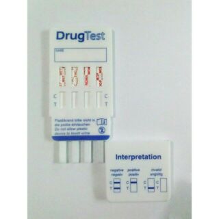 Que thử ma túy 4 chân( đá,cần xa, lắc , heroin)