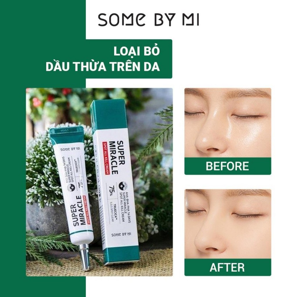 Kem Chấm Mụn Some By Mi 14 Ngày AHA-BHA-PHA 14 DAYS SUPER MIRACLE SPOT 30ml