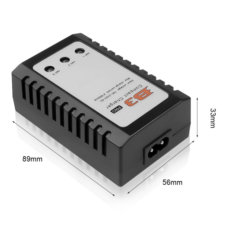 Bộ Sạc Pin Cân Bằng Imaxrc B3 Pro Compact 2S-3S Lipo 110-240V AC Cho Máy Bay Điều Khiển Từ Xa