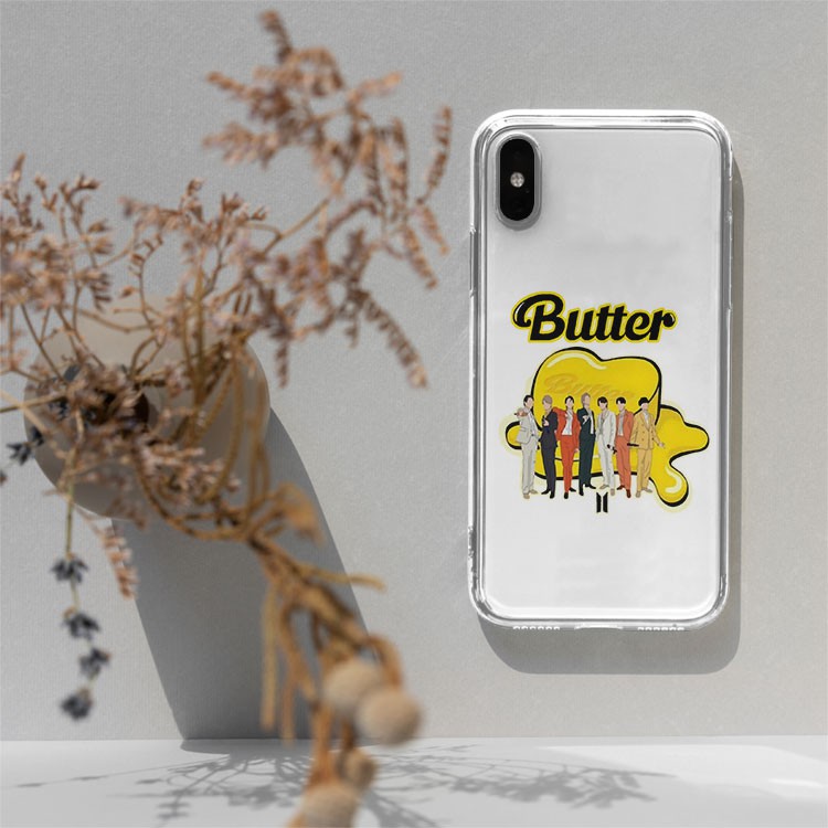 Ốp dt BTS Butter Army  BTS Band KPOP cho Iphone 5 6 7 8 Plus 11 12 Pro Max X Xr BTSPOD00074