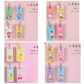 Sổ còng học từ vựng hình chữ nhật cute