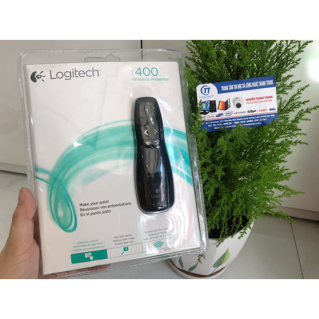 Bút trình chiếu Logitech R400