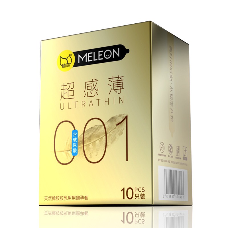 Bao Cao Su Siêu Mỏng Meleon - Hộp 10 cái