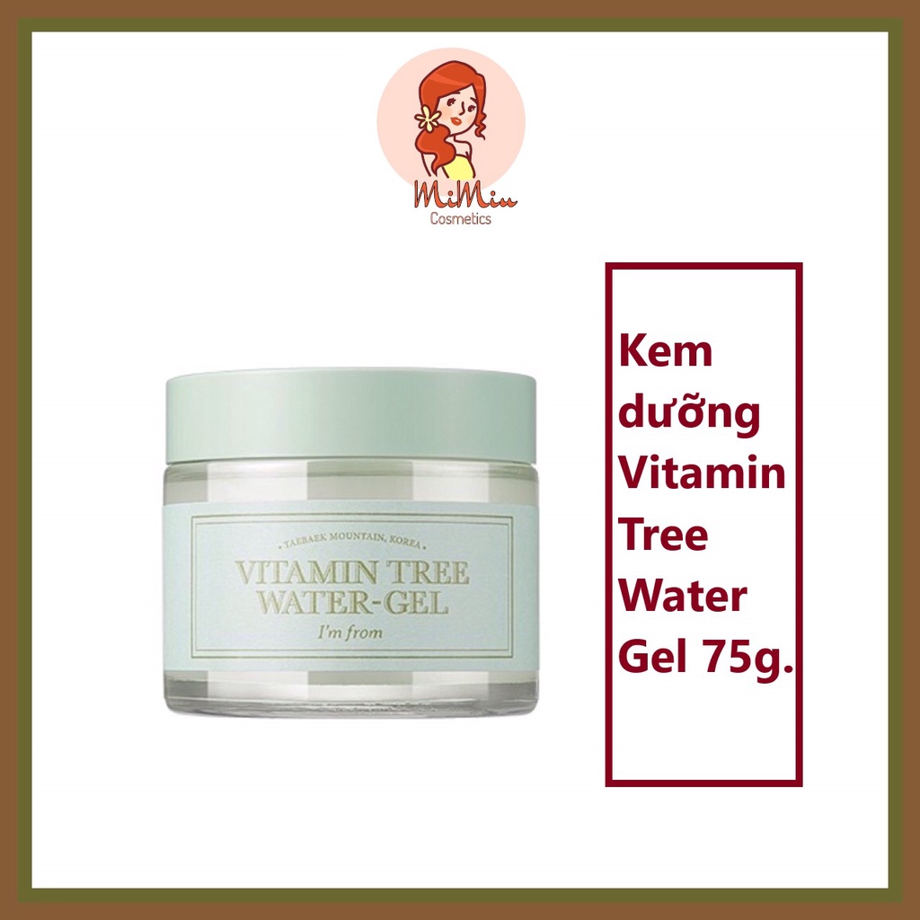 Kem dưỡng I'm From Vitamin Tree Water Gel 75g mẫu mới
