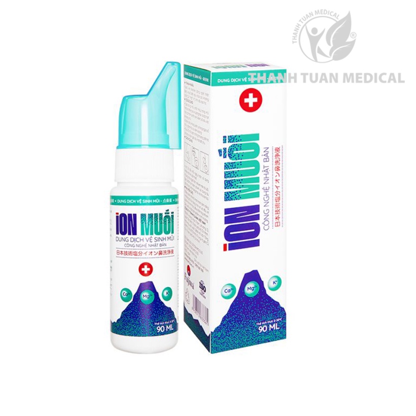 Dung dịch vệ sinh mũi ion muối Fujiwa Công nghệ nhật bản - Chai 90ml