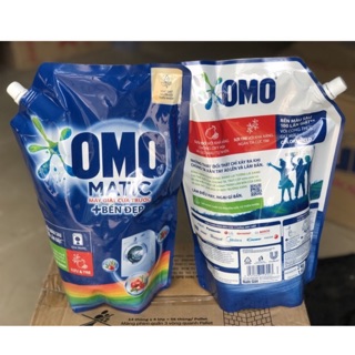 Combo 2 Túi Nước giặt Omo Matic dành cho máy giặt cửa trước túi 2kg