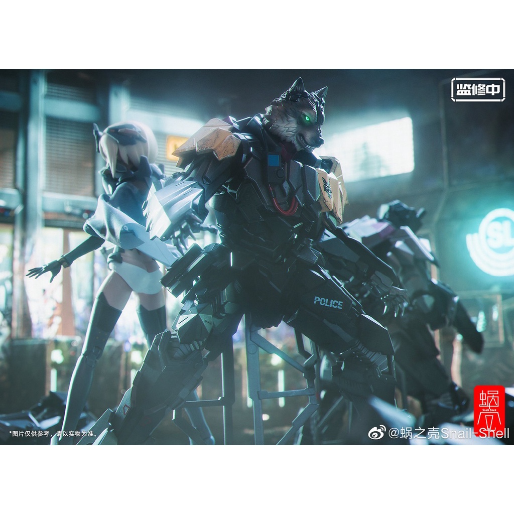 Mô Hình Ráp Sẵn 1/12 Tiwaz Combat Exoskeleton (Snail Shell)