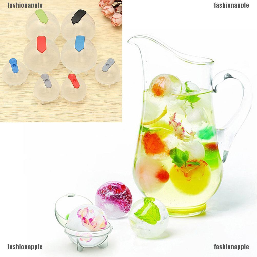 Khuôn Làm Đá 4 Ngăn Hình Cầu