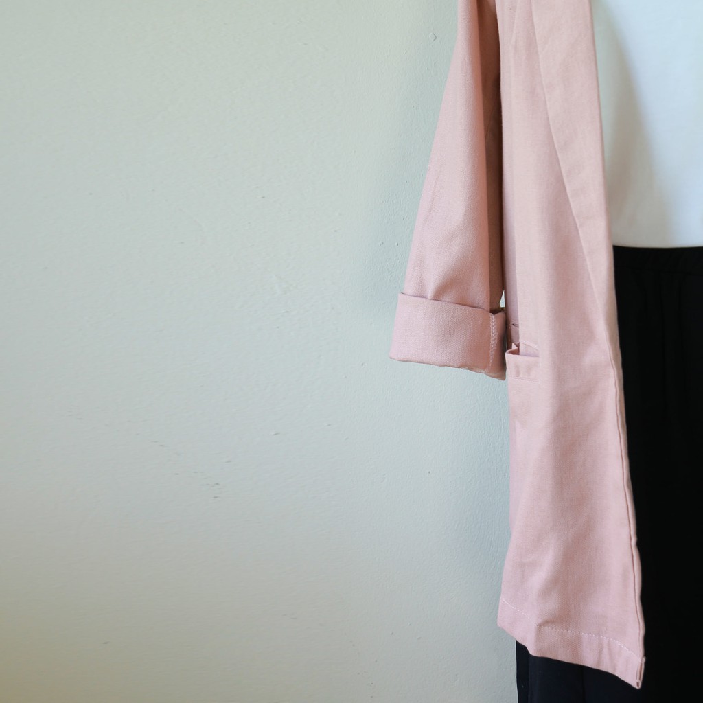 💖FREESHIP💖 Áo Khoác Blazer Linen Mùa Hè TokyoKei - Mỏng. Nhẹ - TAH125 | BigBuy360 - bigbuy360.vn