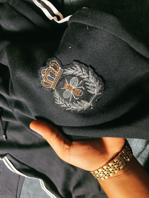 Bộ Nỉ Nam , Bộ thể thao nam loggo vương miện dài tay | BigBuy360 - bigbuy360.vn