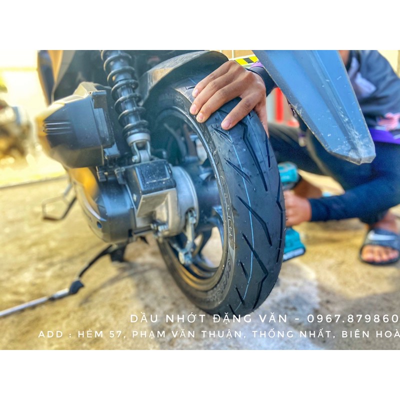 Combo Vỏ Lốp Pirelli Rosso Sport 80/90-14 và 90/90-14 cho Air Blade, Vario, Click, Vision..