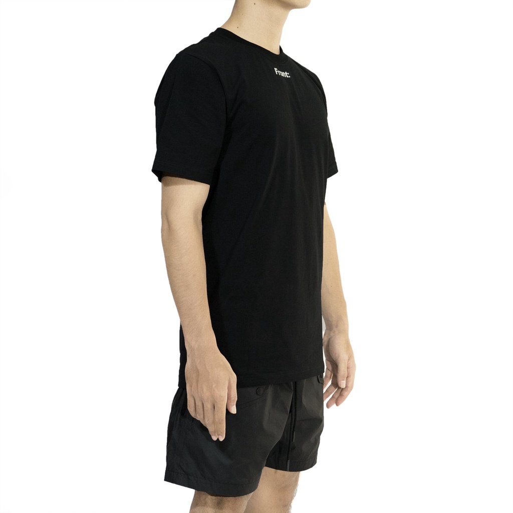 FRONT The Pawn Wordmark Tee D921 - BLACK ♟ Áo thun FRONT tay ngắn màu đen