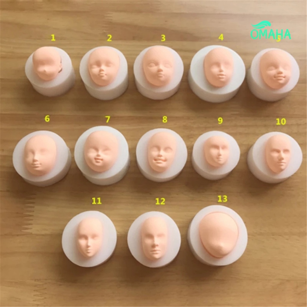 Khuôn Silicone Làm Bánh Hình Búp Bê DIY