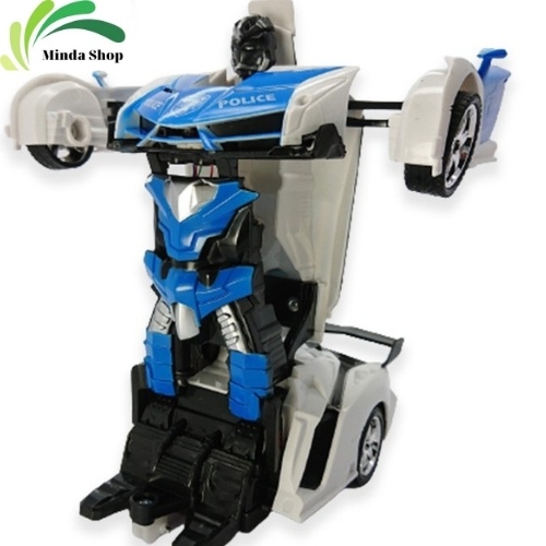 Đồ Chơi Ô Tô Biến Hình Robot Transformer Cho Bé Trai Xe Có Tự Động Gỡ Và Chuyển Hướng Cảm Ứng Vật Cản - Alicestore