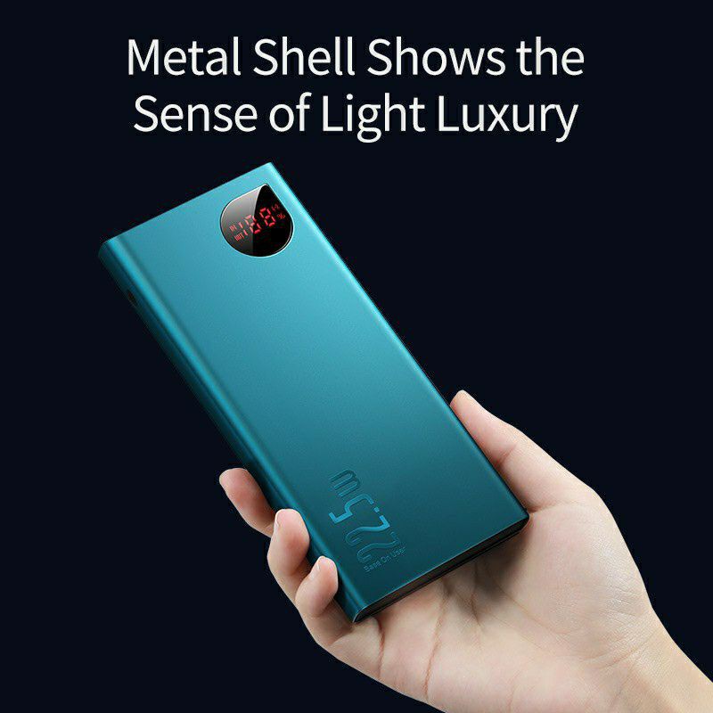 Sạc Dự Phòng Baseus 20000mAh Adaman Meta sạc nhanh 22.5W tương thích với nhiều loại điện thoại