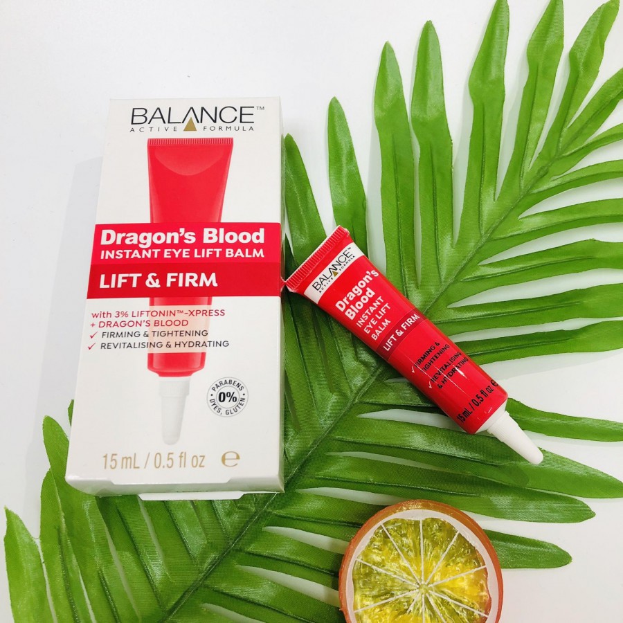 Kem Mắt Căng Da Tinh Chất Cây Máu Rồng Balance Active Formula Dragon's Blood Instant Eye Lift Balm 15ml