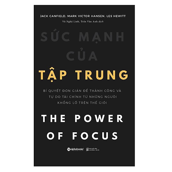 Sách - Sức Mạnh Của Tập Trung - AlphaBooks (Tái bản 2021 - 179k)