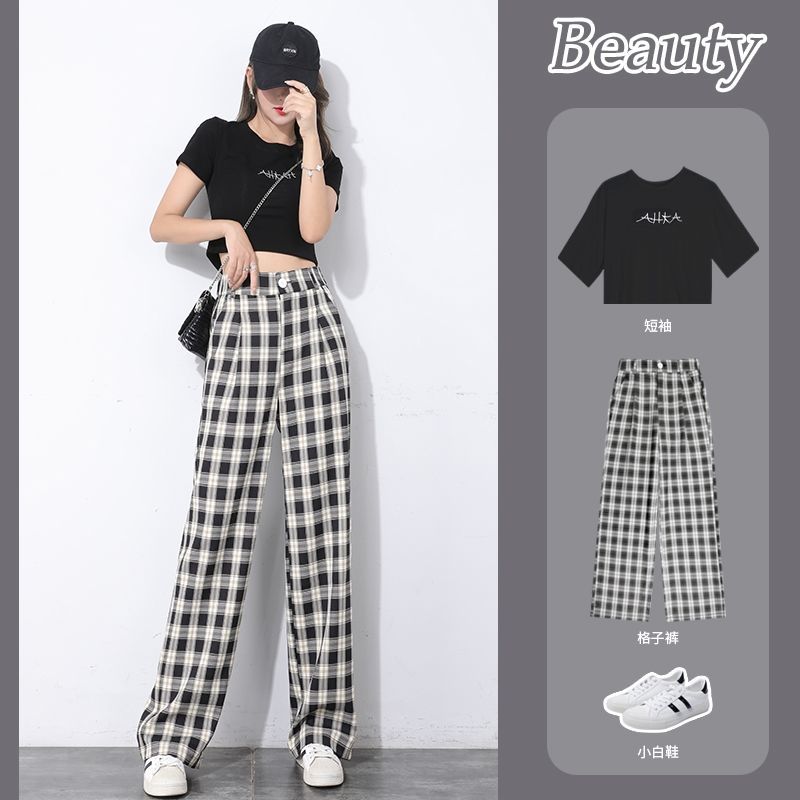 2020 Korean Style Wide Waist Pants For Women