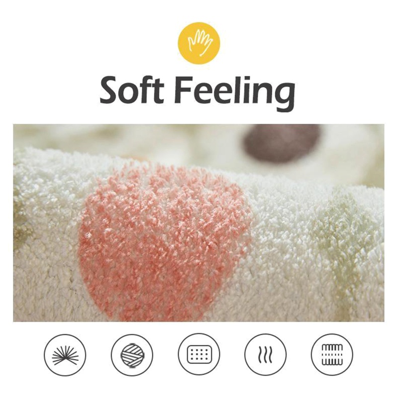 Thảm lót cửa chùi chân Chống Trượt Thấm Hút Tốt In Họa Tiết Động Vật Hoạt Hình Trang Trí Nhà Cửa